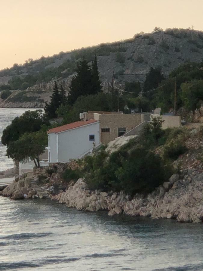 Villa Beline Direct Aan Zee, Verwarmd Zwembad En Sauna Трибань-Крушчица Экстерьер фото